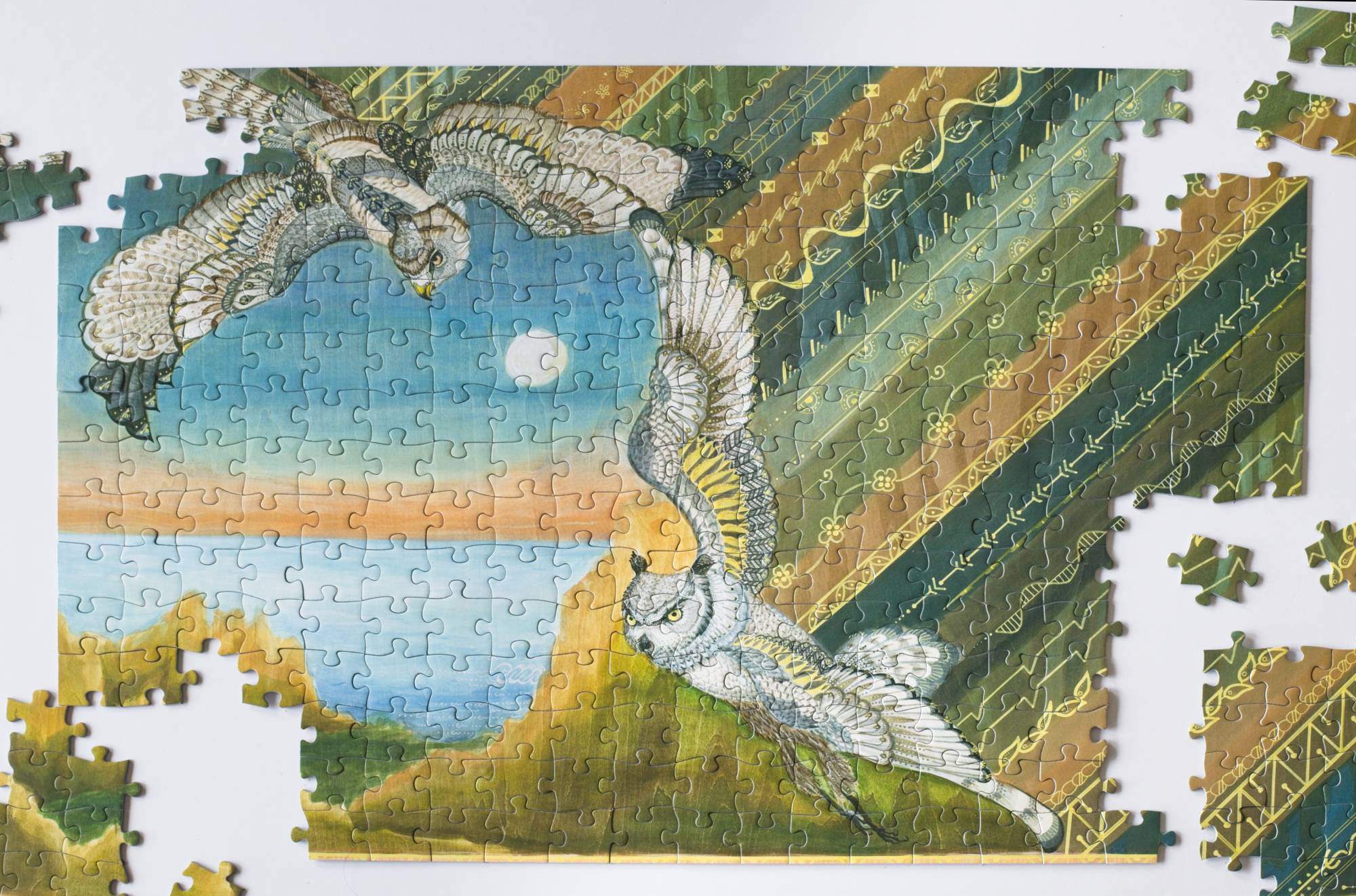 300-Piece Jigsaw Puzzles for Adults | Oakland Puzzle Company