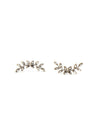 Dainty Branches Silver Leaf Stud Earrings – Fair Anita