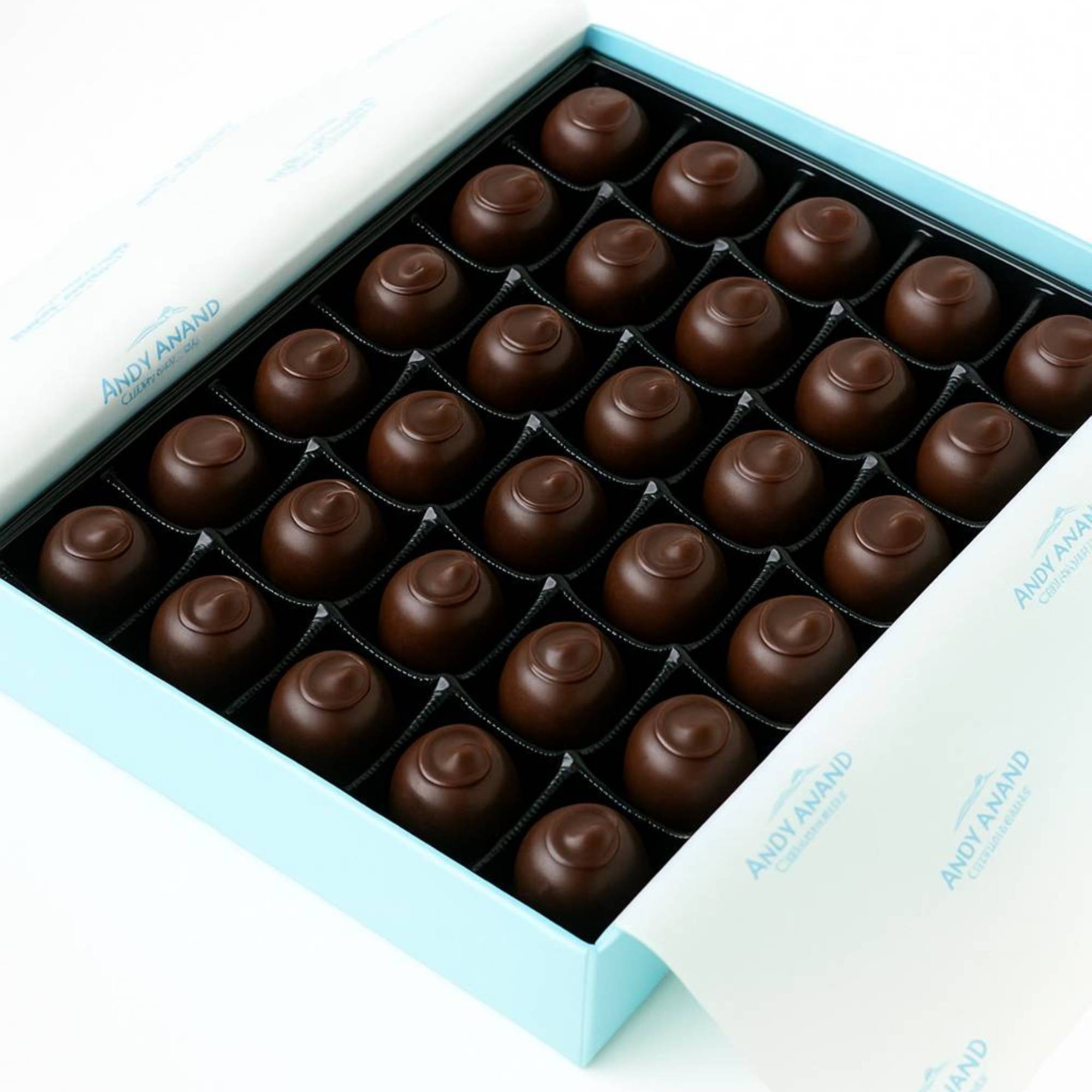Belgian Dark Chocolate Cherry Cordials – 48 Pcs Vegan Gift Box, Decadent Delicacies Made with 60% Chocolate (Cocoa Butter), Perfect for Gifting and Appreciation