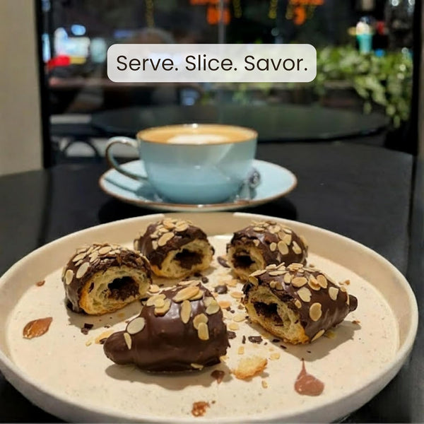 Sugar-Free Dark Chocolate Almond Croissant Cake – 10 pc, 2 lbs | Keto & Diabetic-Friendly