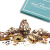 Andy Anand sugar-free dark chocolate almond croissant cake, 10 pieces, 2 lbs, keto and diabetic-friendly