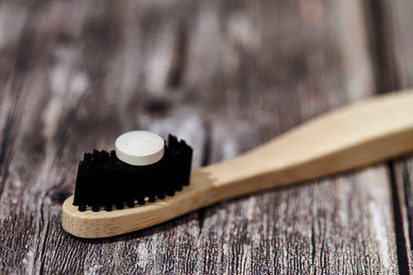 Desesh plastic-free toothpaste tablets for sustainable oral care — fluoride-free and vegan