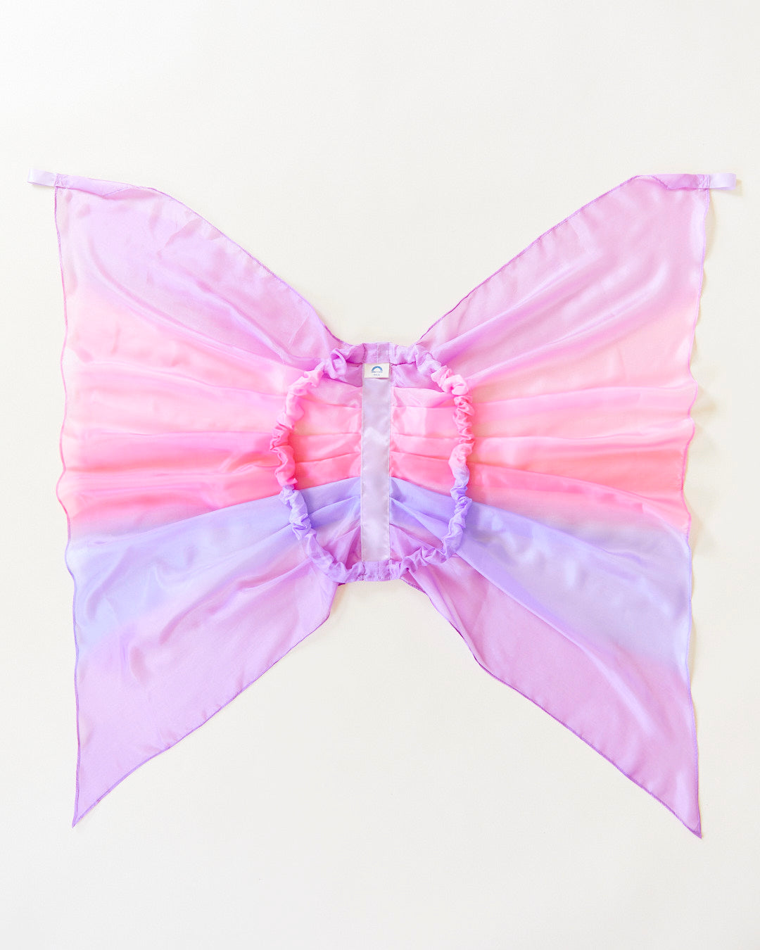 Eco-friendly fun!  These mulberry silk Butterfly Wings inspire imaginative play & double as a Halloween costume! Easy wear, ages 3+, sustainable.