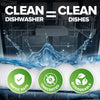 Dishwasher Cleaner and Deodorizer Tablets, Heavy Duty Deep Cleaning Descaler Removes Odor, Calcium, Limescale, Hard Water Marks - 1 Year Supply
