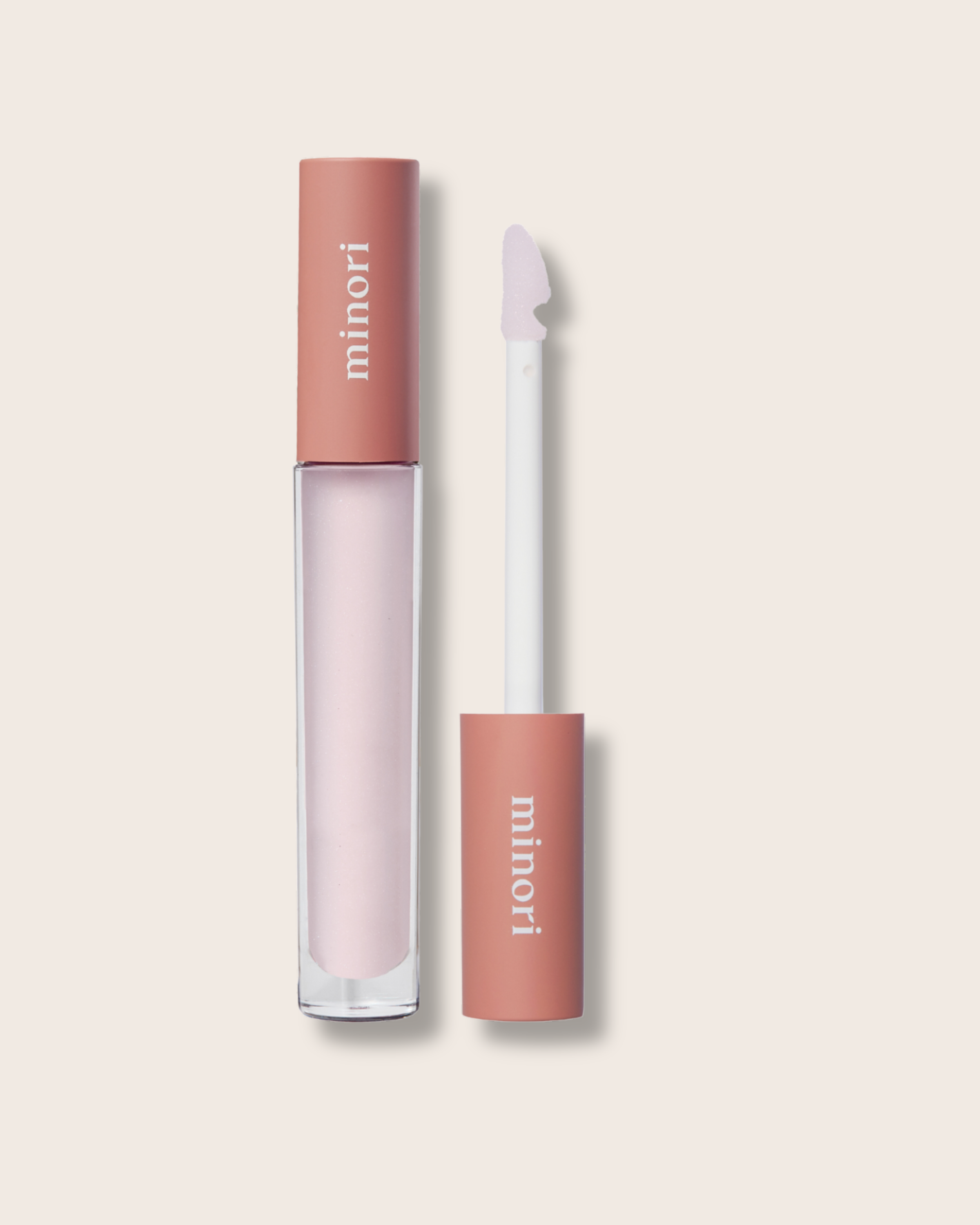 Minori Beauty Lip Gloss – Sheer Tinted Gloss with Vitamin E