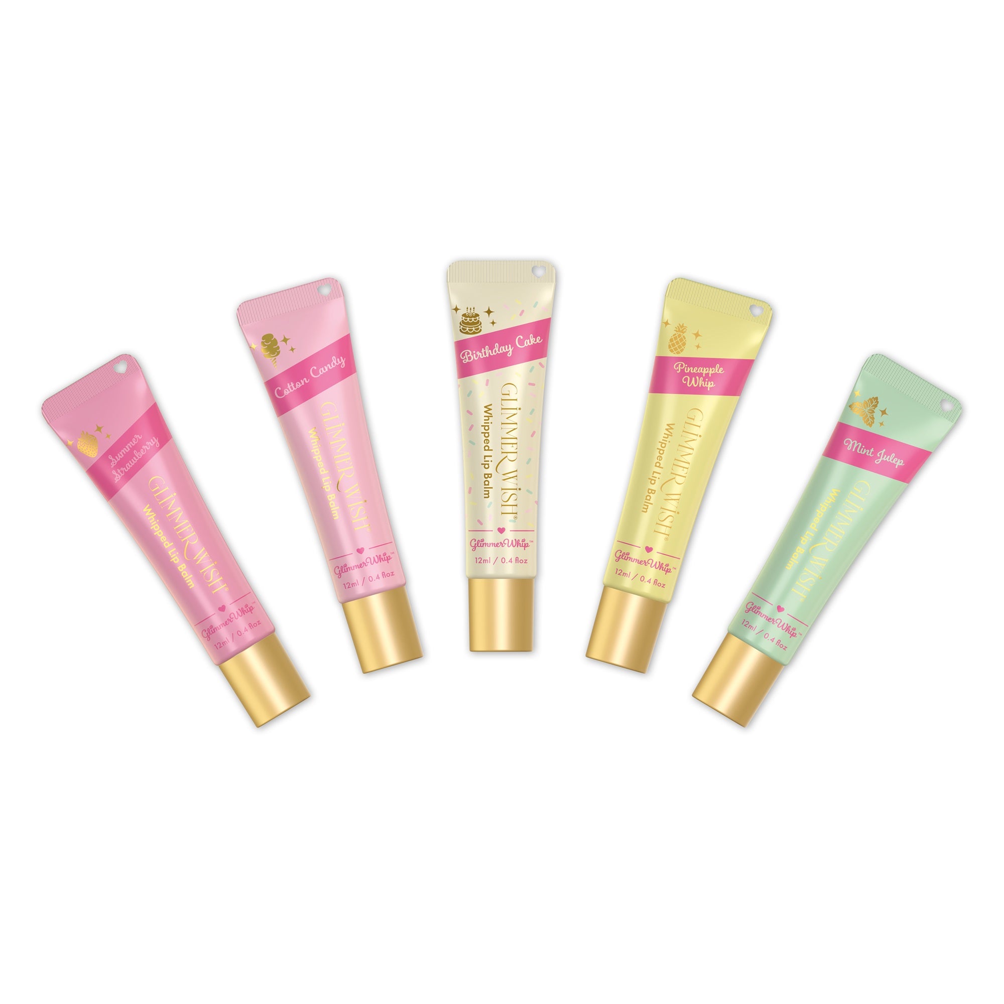 Glimmer Whip Whipped Lip Balm - Organic Butters & Oils