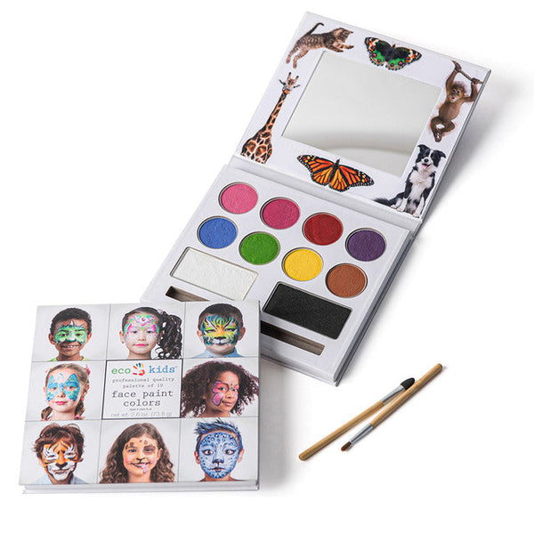 Eco-Kids non-toxic face paint 10-colour palette by Elseware Unplug