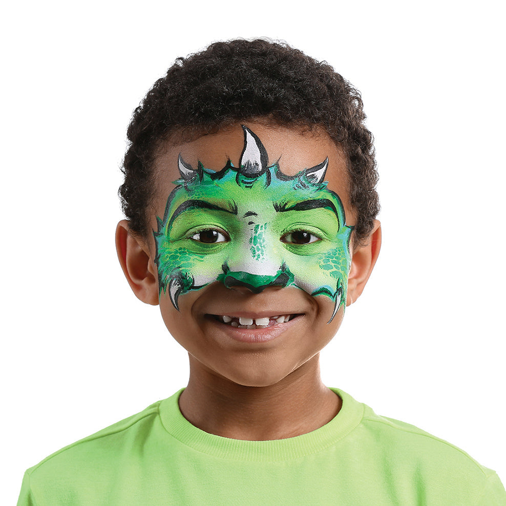 Eco-Kids non-toxic face paint set with two applicators included, suitable for kids and adults