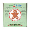 Gingerbread Christmas ornament DIY kit with salt dough mix, cookie cutter, straw hole punch and ribbon by elseware unplug