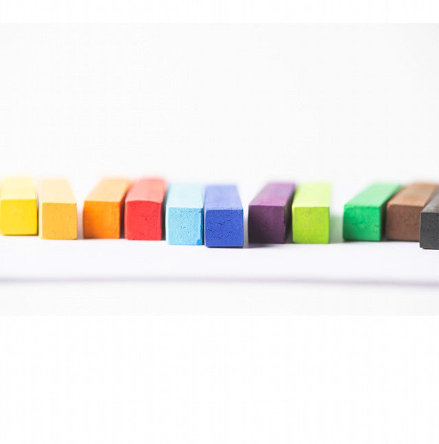 Pastel Sticks – Talc-Free Oil Pastels – 12 Vibrant Colors