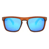 Flash Zebrawood Sunglasses – Polarized UV400 Wooden Frames