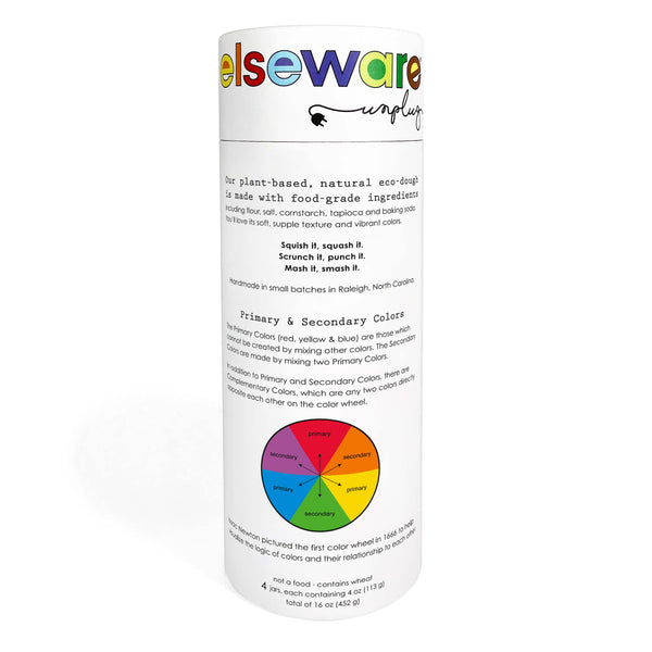 Elseware colorless gel with a color wheel on a white background
