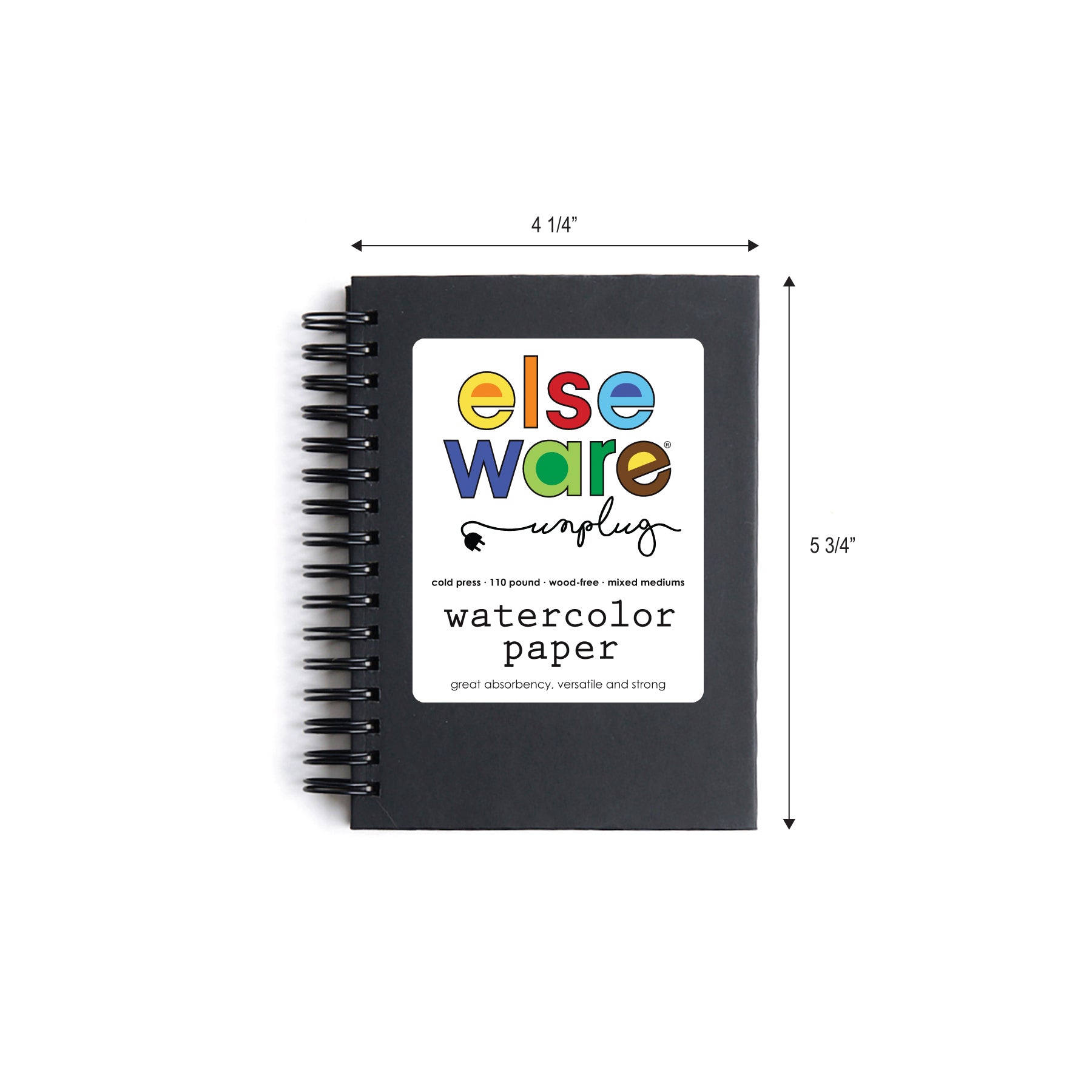 Watercolor Travel Set – Bamboo Case, Brushes & Cotton Rag Paper Pad