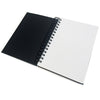 elseware unplug small watercolor pad next to paint set and brushes for a complete painting setup
