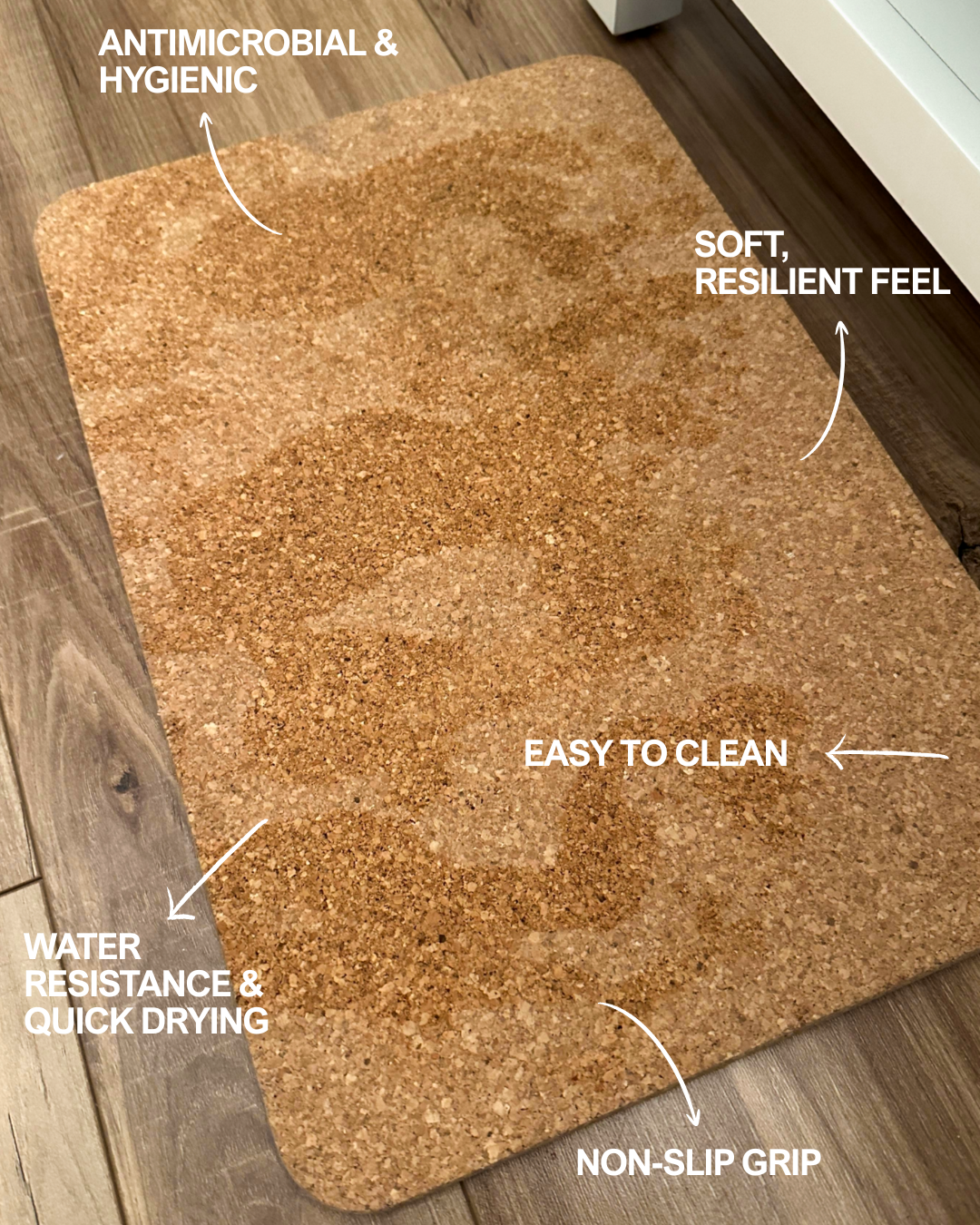 Natural Cork Bath Mat
