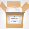 Box of Epsom salt soak with a label on a white background