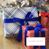 EverBox large and medium collapsible gift box sizes shown side by side for size comparison