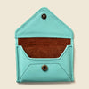 Mini Envelope Wallet With RFID protection - Baby Blue