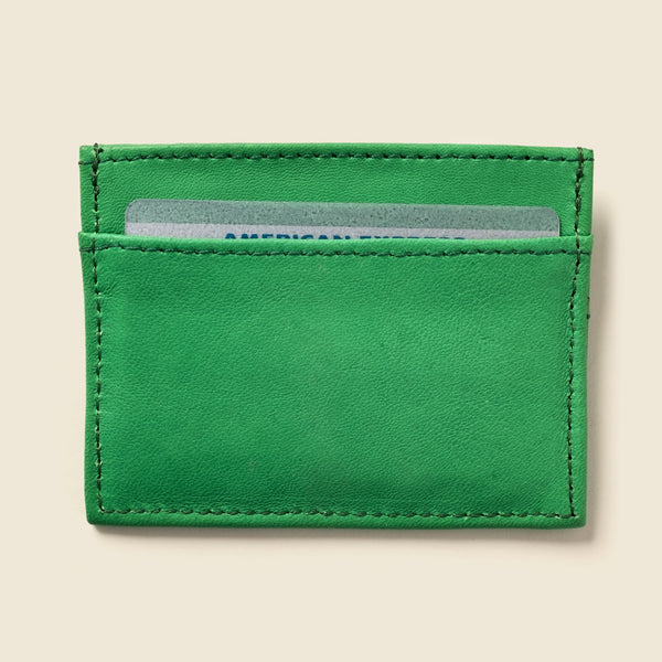 Slim and stylish RFID wallet crafted from upcycled full-grain leather—holds up to 12 cards, offers digital protection, and can be personalized. Shop eco‑friendly minimalism!

