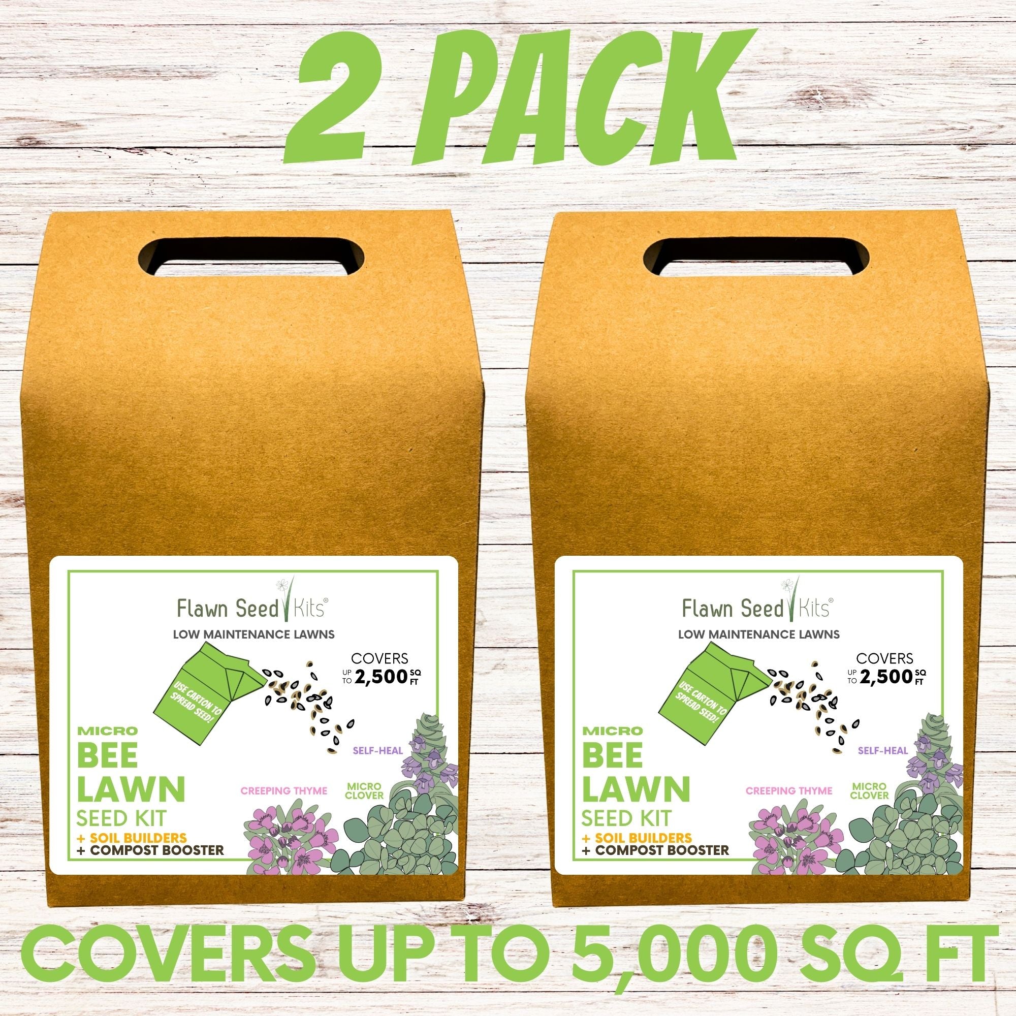 Easy Grow Micro Bee Lawn Eco-Friendly Kit