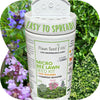 Micro Bee Lawn Seed Mixture - Easy Spread Shaker: Your Low-Sting, Eco-Friendly Oasis