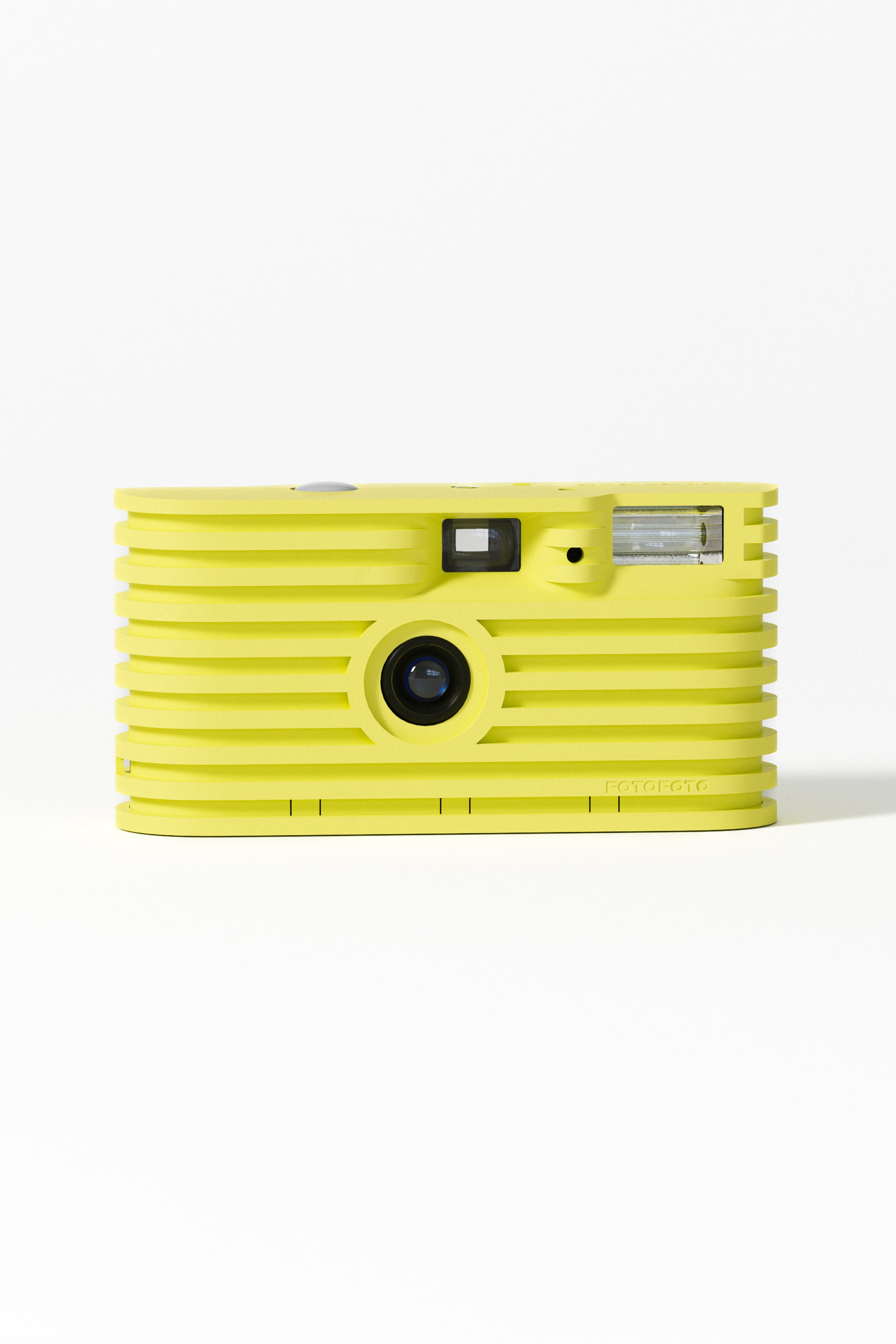 FOTOFOTO FF-1 Zero-Waste 35mm Film Camera – 100% Recycled, Orange