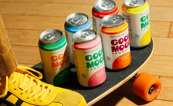 Tropical Glow Pack - Passionfruit Mango & Pineapple Yuzu Kombucha