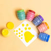 Honeysticks Finger Paints 6 pack in recyclable gift-ready packaging box