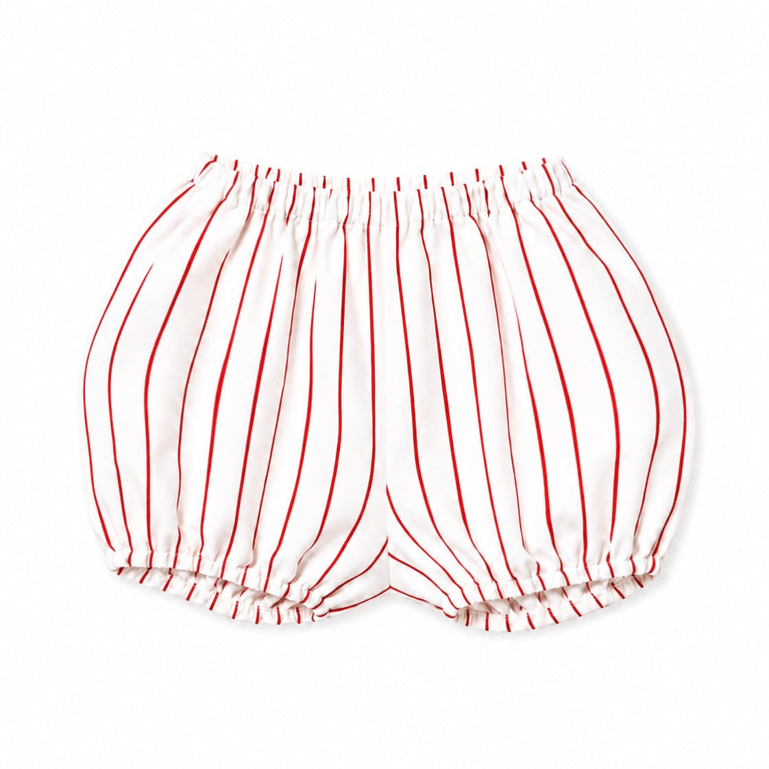 Red and White Pinstripe Bloomer for babies and toddlers by Band of the Wild