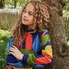 Mon Coeur Fall Shapes Sweatshirt styled on a child, available in sizes 1Y to 12Y