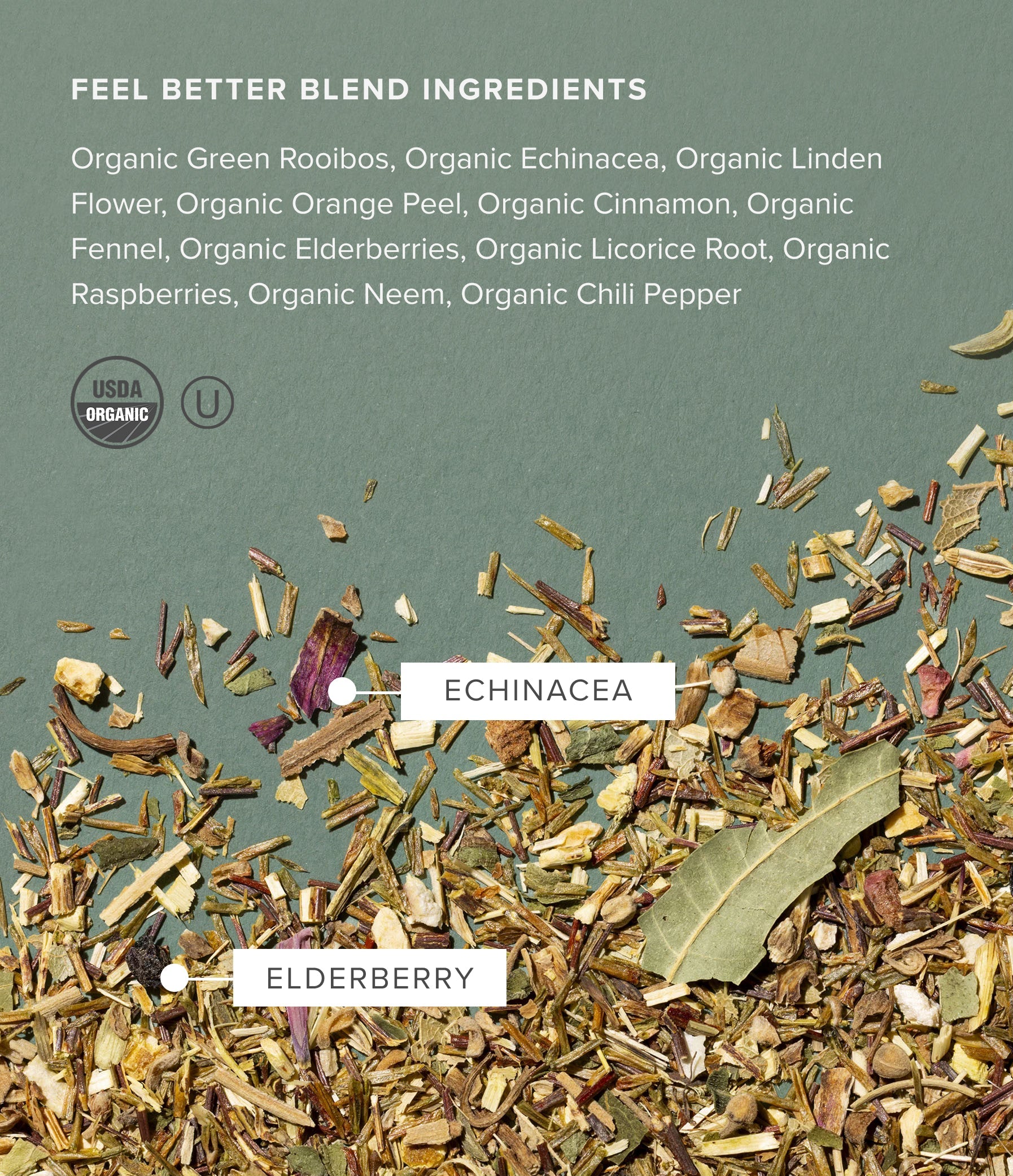 Art of Tea Feel Better loose leaf herbal botanicals – citrus spice wellness blend