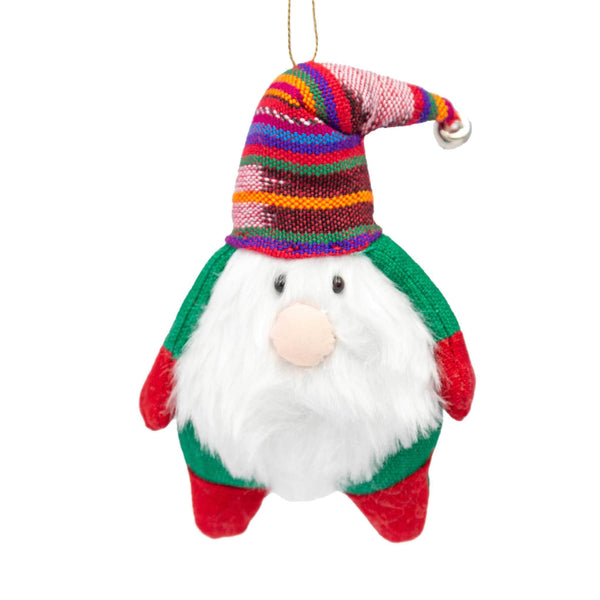 Add a touch of whimsy to your holiday decor with our adorable Felt Gnome Ornament. Made from sustainable materials and featuring a festive design, this ornament is the perfect addition to any Christmas tree. Order yours today!