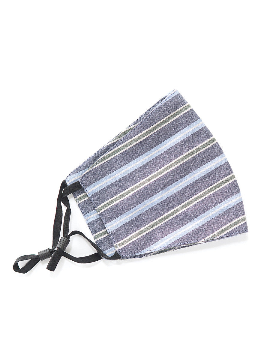 Assorted reusable cotton face masks from Fair Anita's fair trade 5-pack collection
