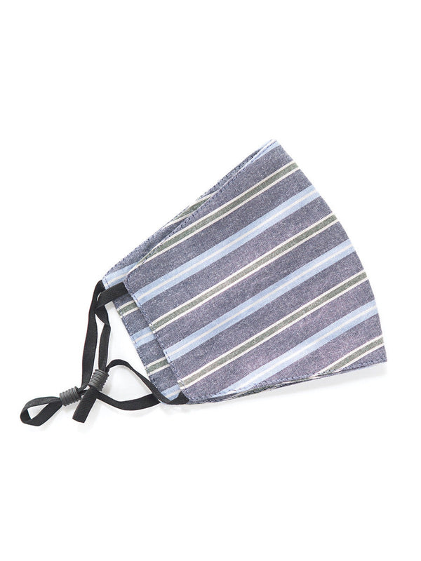 Assorted reusable cotton face masks from Fair Anita's fair trade 5-pack collection