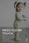 GROW WITH YOU FOOTIE + SNUG FIT | CABANA GREEN