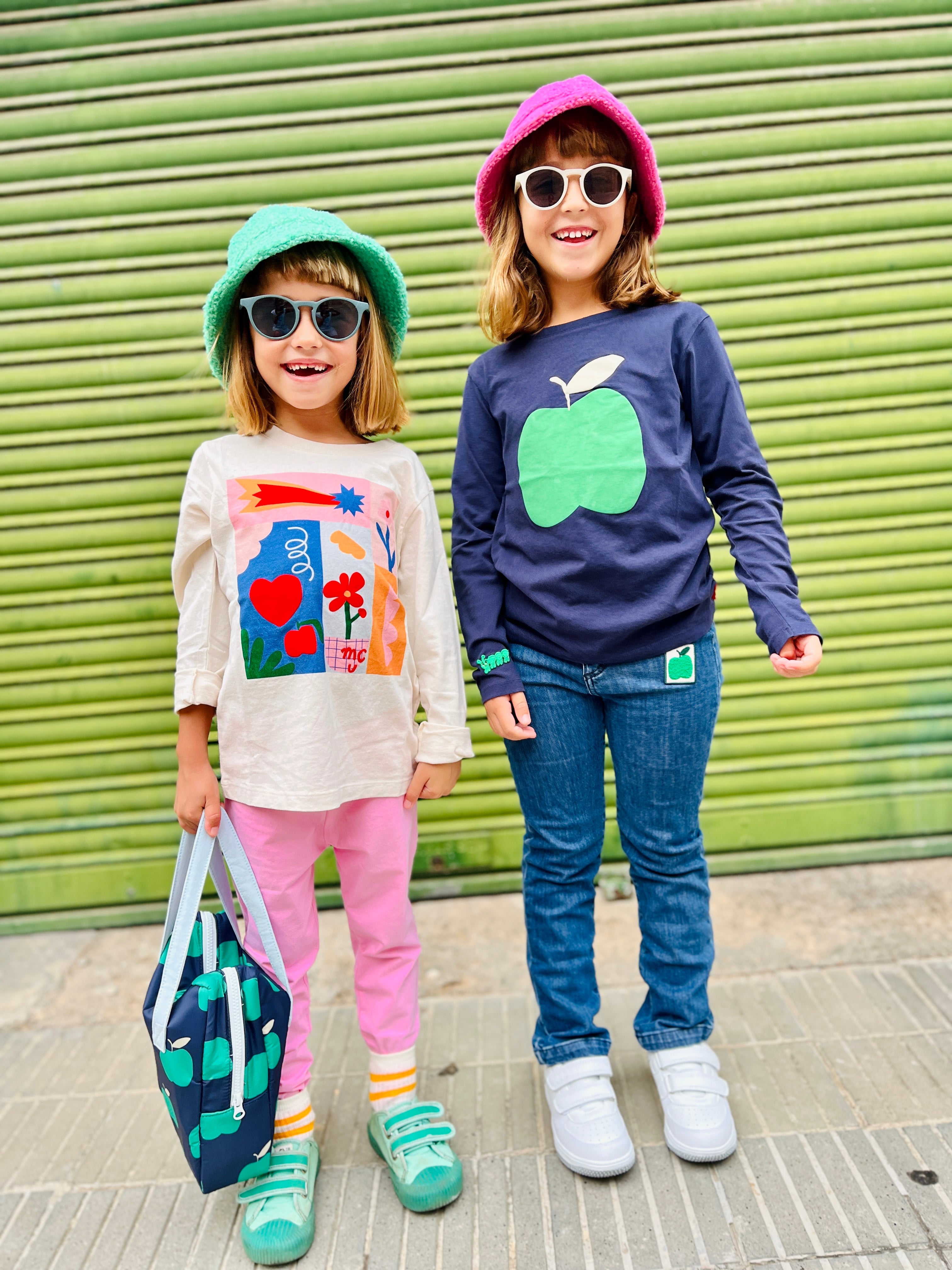 Recycled Cotton Kids Leggings | Sustainable & Stretchy