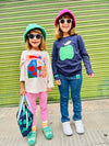 Recycled Cotton Kids Leggings | Sustainable & Stretchy