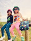Recycled Cotton Kids Leggings | Sustainable & Stretchy