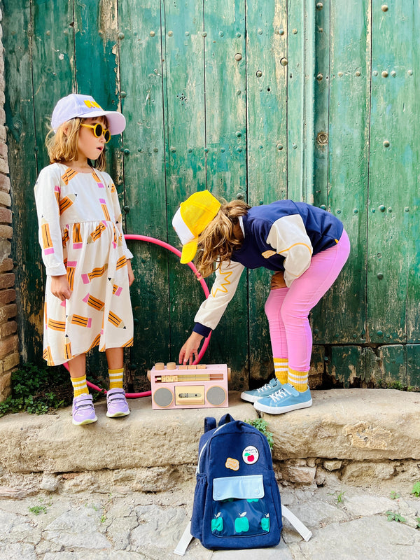 Recycled Materials Apple Backpack