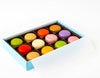 French Macarons | 12-Piece Gourmet Gift Box | Handcrafted by Chef Anne Bocuse