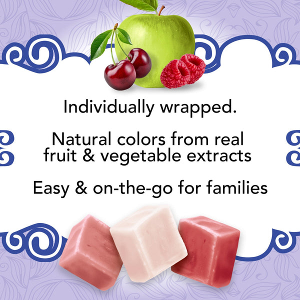 Benefits of Organic Sour Chewy Candies including organic and non-GMO ingredients