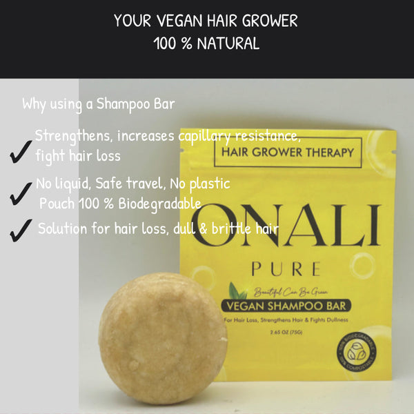 Shampoo Bar for Hair loss, Strengthens Hair & Fights Dullness