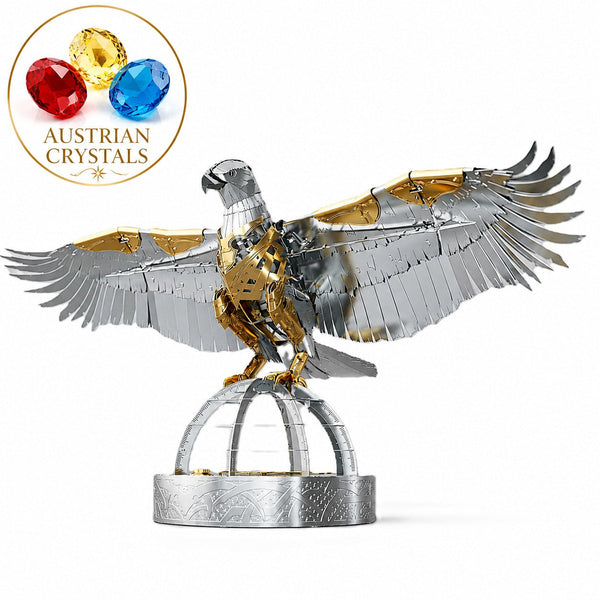 Austrian crystals included with the Unity Wings Golden Armor Swarovski Crystal Edition eagle model kit