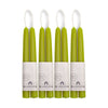 Hand-Dipped Beeswax Taper Candles - Bulk 4-Pair Bundle