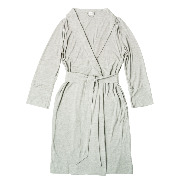 WOMENS ROBE | STORM GRAY