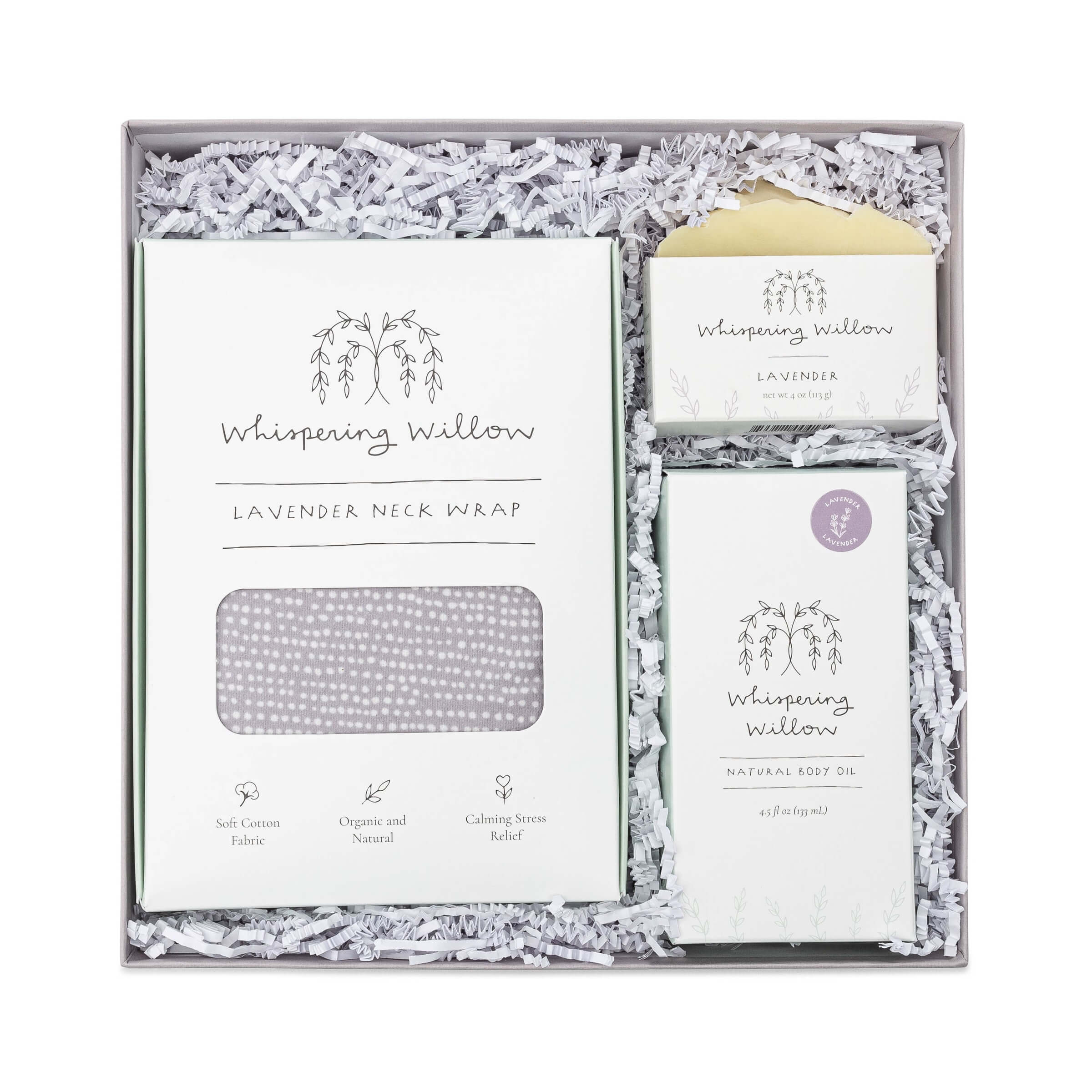 Lavender Rest & Renew Gift Box: Breathe Deep, Unwind, and Radiate