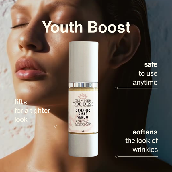 Organic DMAE Firming Serum with Alpha Lipoic Acid – Skin Tightening & Lift