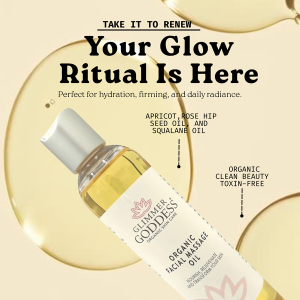 Organic Facial Massage Oil – Gua Sha & Anti-Aging Face Oil