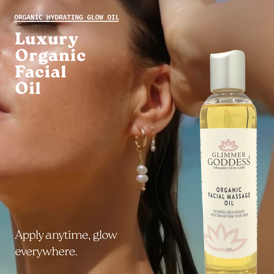 Organic Facial Massage Oil – Gua Sha & Anti-Aging Face Oil