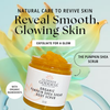 Glimmer Goddess Pumpkin Shea Butter Sugar Scrub promotional image with fall seasonal styling